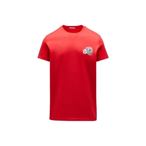 Moncler T Shirts Men Red