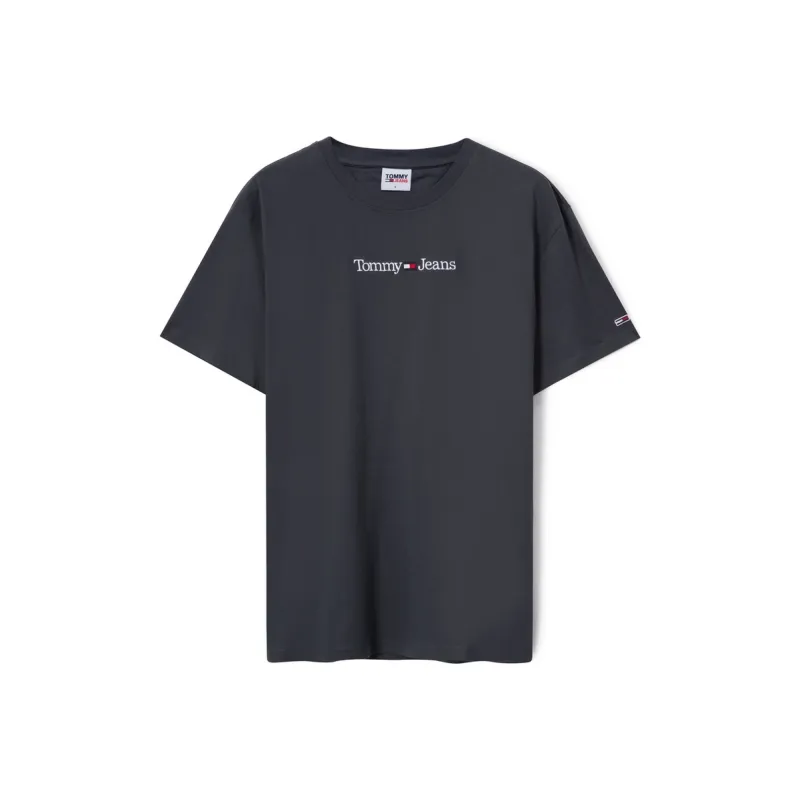 Tommy Hilfiger T Shirt Men's Black Gray-0