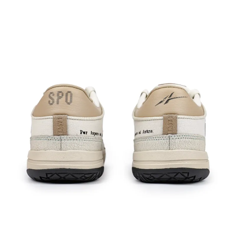 Serious Player Only Cushioned Slip Resistant Abrasion Resistant Low Top Basketball Shoes Unisex Beige Brown-3