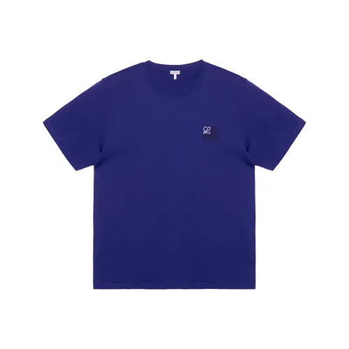 LOEWE T-Shirts Men Blue