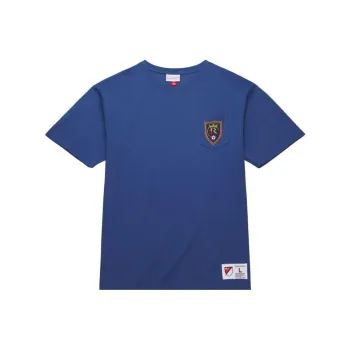 Mitchell Ness T-Shirts Men Blue
