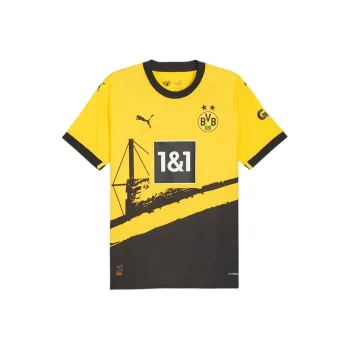 PUMA Borussia Dortmund T Shirt Men's Yellow