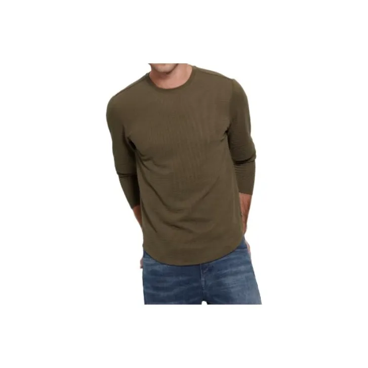 GUESS T-Shirt Men's Olive Green-0