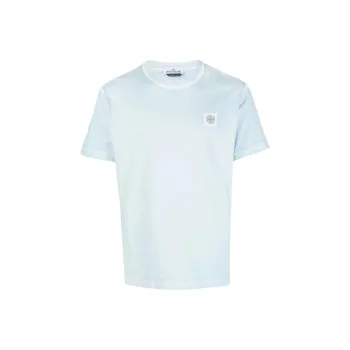 STONE ISLAND T Shirt Men's Light Blue
