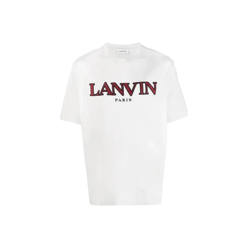 Lanvin T Shirts Men White-0
