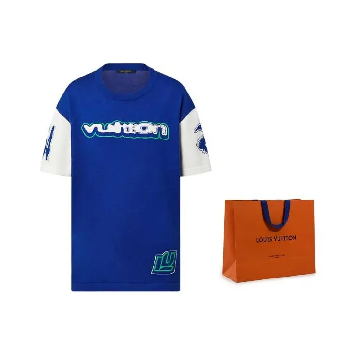 LOUIS VUITTON FW23 T Shirt Men's Blue-6