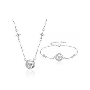 Kelanxi 999 Fine Silver Necklaces Women's