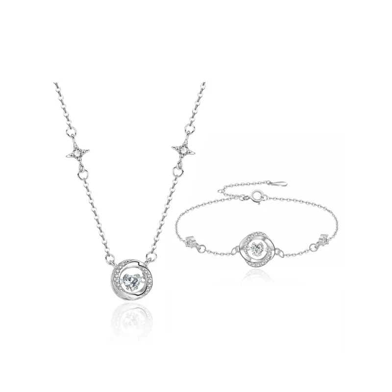 Kelanxi 999 Fine Silver Necklaces Women's-0