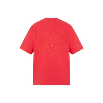 STONE ISLAND SS24 T Shirt Unisex Red