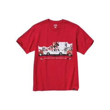 UNIQLO x MANWEI LIANMINGXILIE T-Shirt Unisex Red