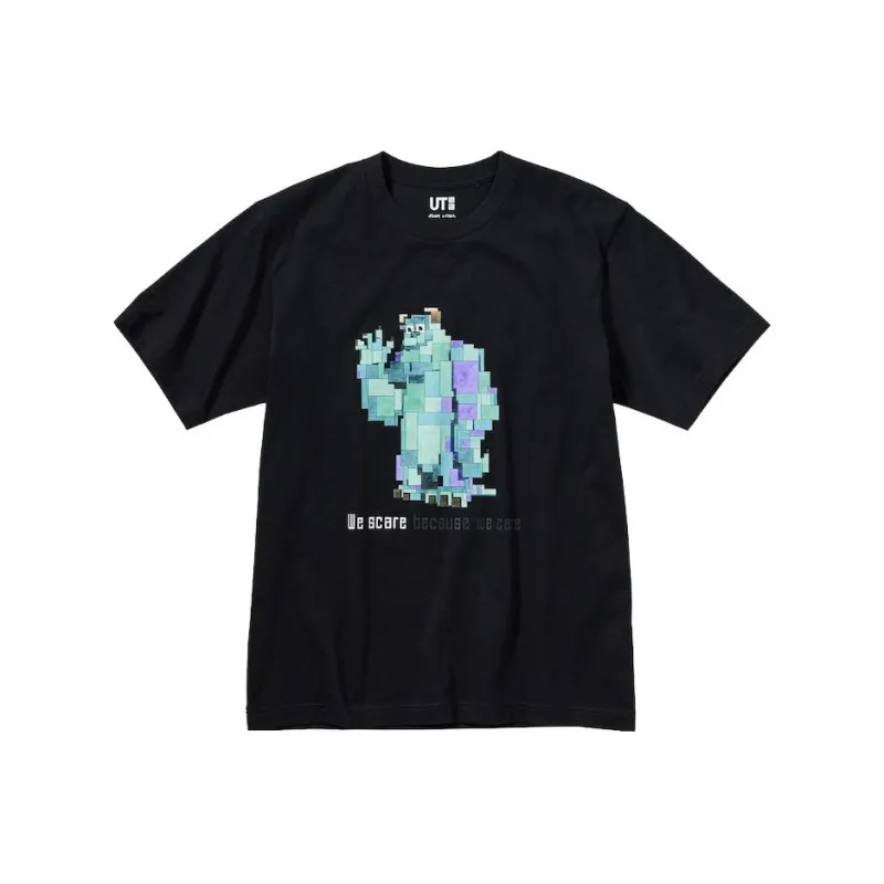 Disney X UNIQLO X Disney Co branded SS23 T Shirts Unisex Black-0