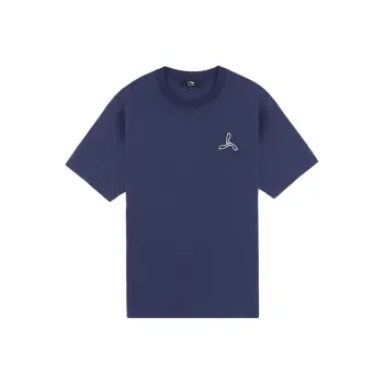 LI-NING 1990 T-Shirts Men Dark Ship Blue