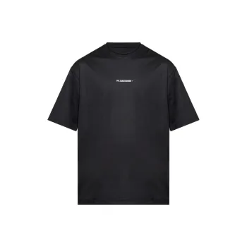JIL SANDER + Logo Printed Crewneck T Shirt