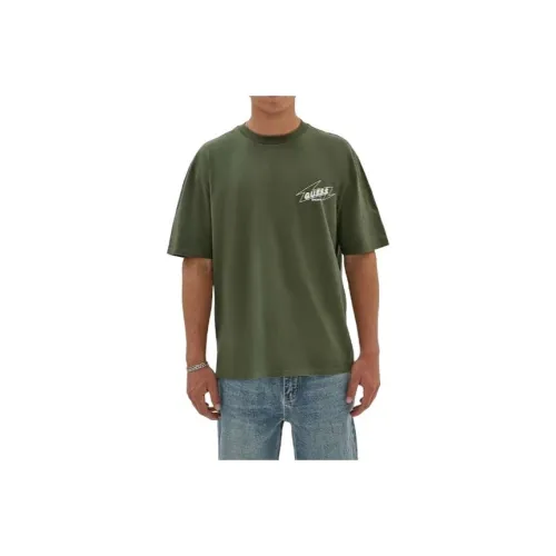 GUESS Originals Eco Radio Tee T-Shirt Men's Green