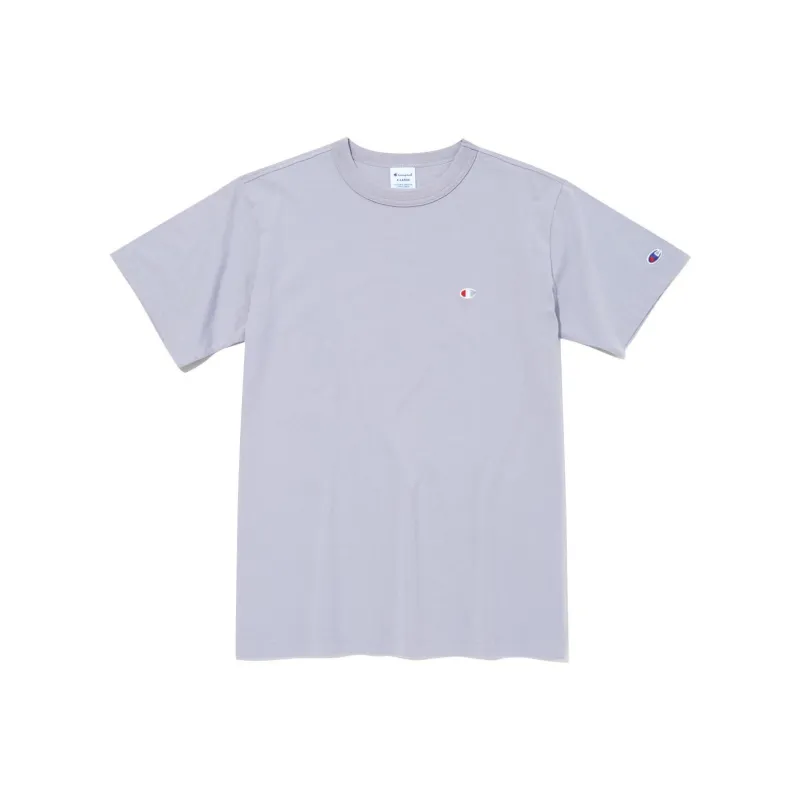 Champion T Shirt Unisex Light Purple-0