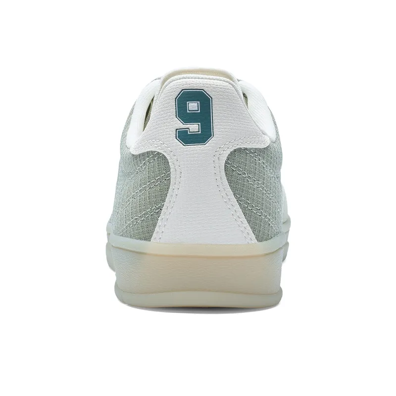 Kappa Tifo Anti Slip Wear Resistant Low Top Skateboard Shoes Unisex Green White-4