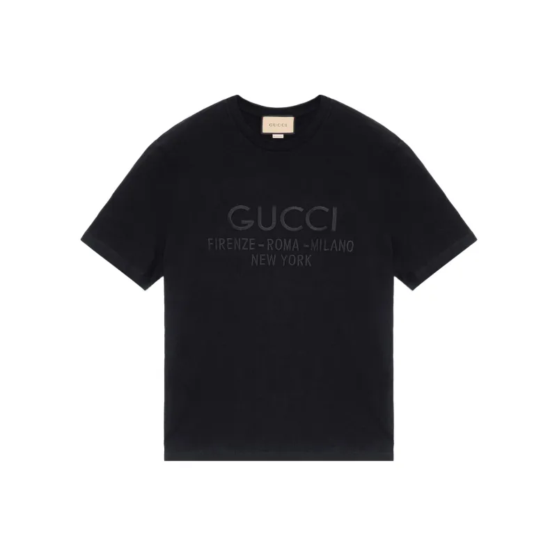 GUCCI T Shirts Men Black-0