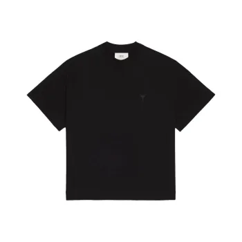 Ami Paris Ami De Coeur Organic Cotton T Shirt