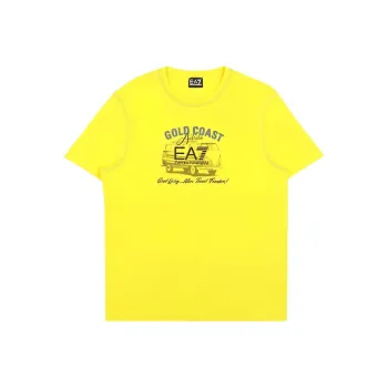 EMPORIO ARMANI T Shirt Men's Yellow