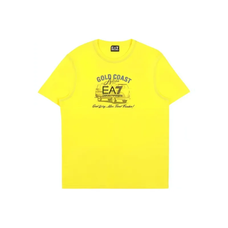 EMPORIO ARMANI T Shirt Men's Yellow-0