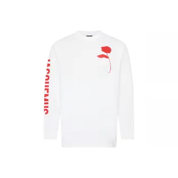 Jacquemus Rose Stencil Long Sleeve T Shirt