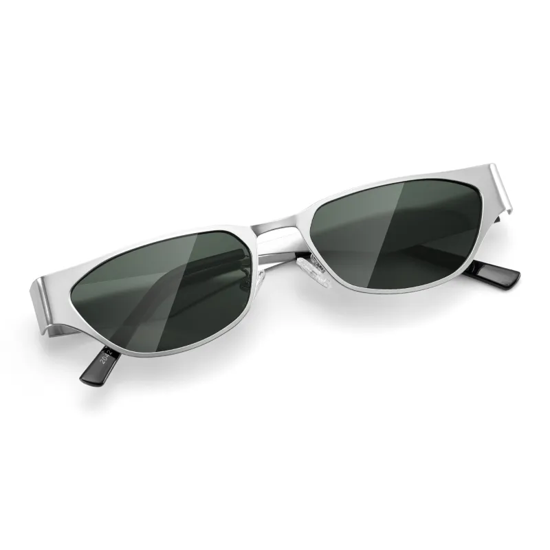 ENFANTIN Metal PC Irregular Shape Sunglasses Unisex-5