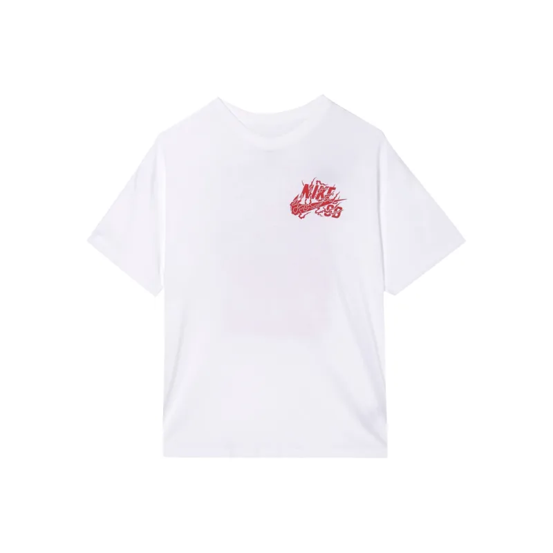Nike T Shirts Men White-0