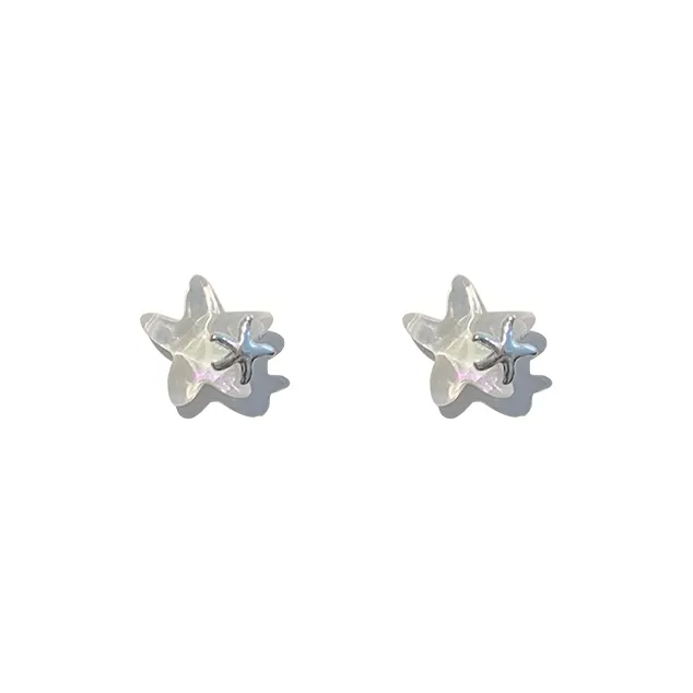 SHEEHHYY Alloy Stud Earrings Unisex-4