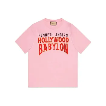 GUCCI T Shirts Unisex Pink