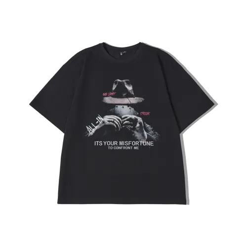 N-MAX T-Shirts Unisex Black