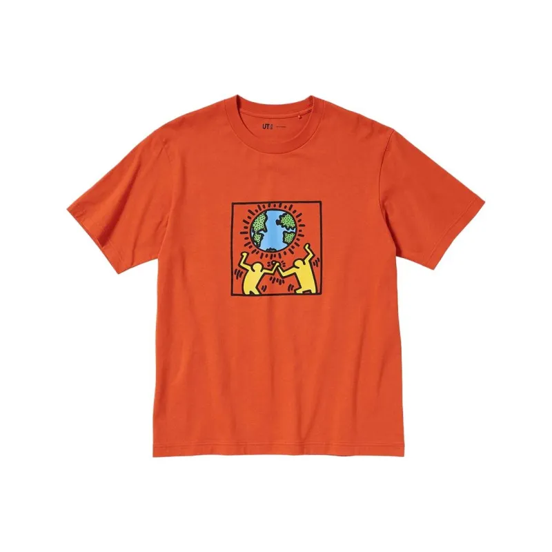 UNIQLO Other T-Shirt Unisex Orange Brown-0