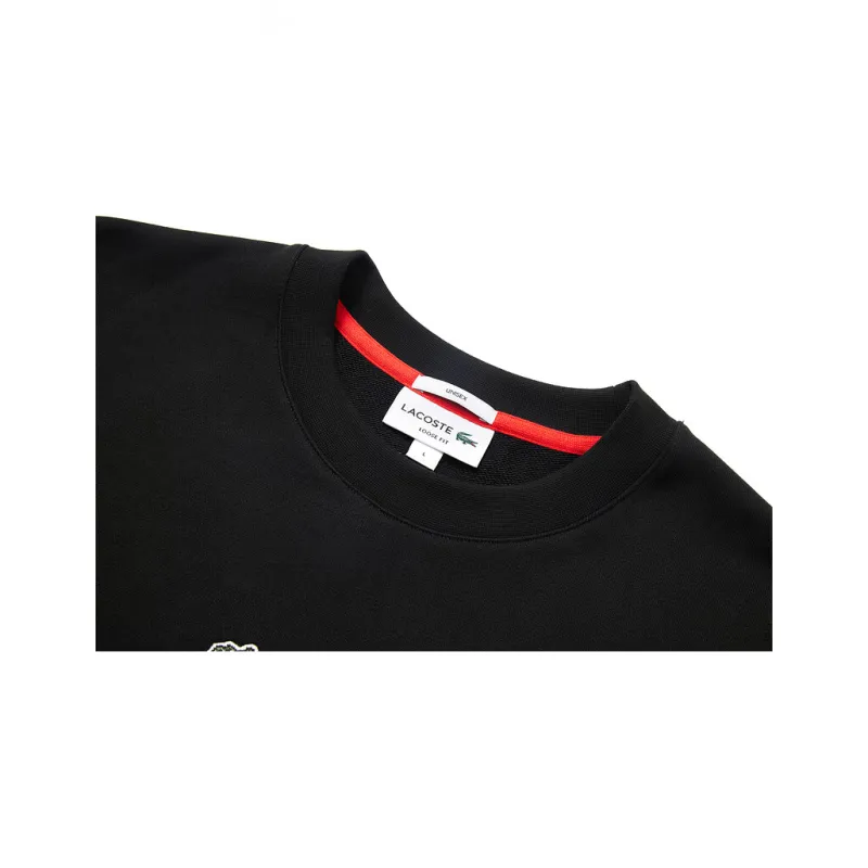 LACOSTE Sweatshirts Unisex Black-4
