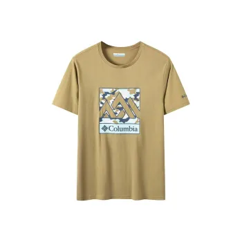 Columbia T Shirts Men Brown