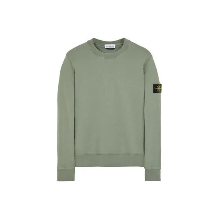STONE ISLAND Compass Patch Crewneck Sweatshirt-0