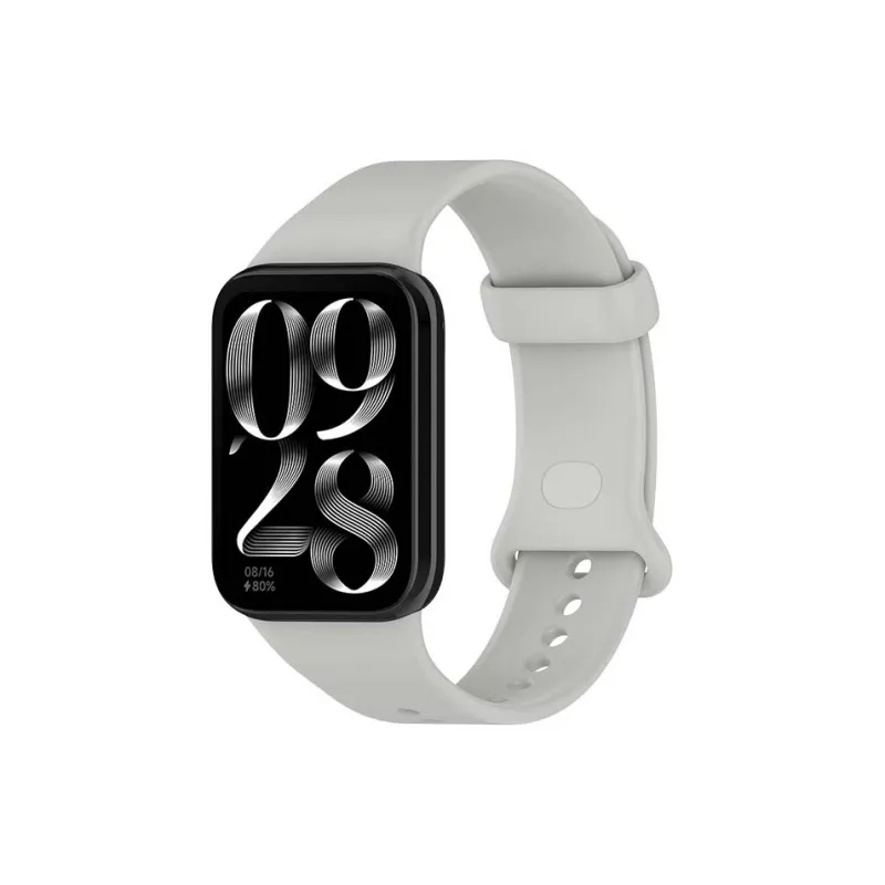 Mr. Strap Xiaomi Red Beige Compatibility Watch Band 232mm Silicone Material-17