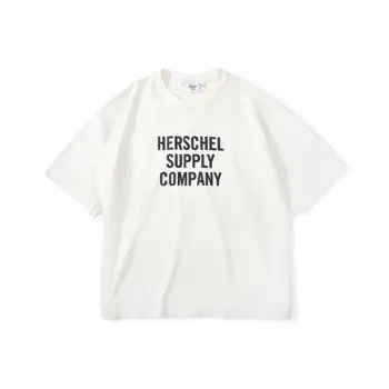 Herschel T-Shirts Unisex White
