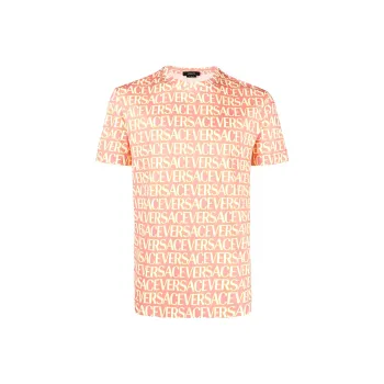VERSACE T-Shirts Men Orange