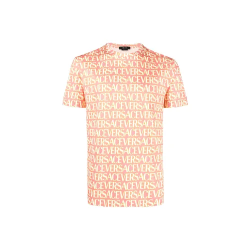 VERSACE T-Shirts Men Orange