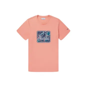 Columbia Set-in Sleeve T-Shirt Men's Pink