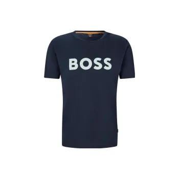 HUGO BOSS Logo Printed Crewneck T Shirt