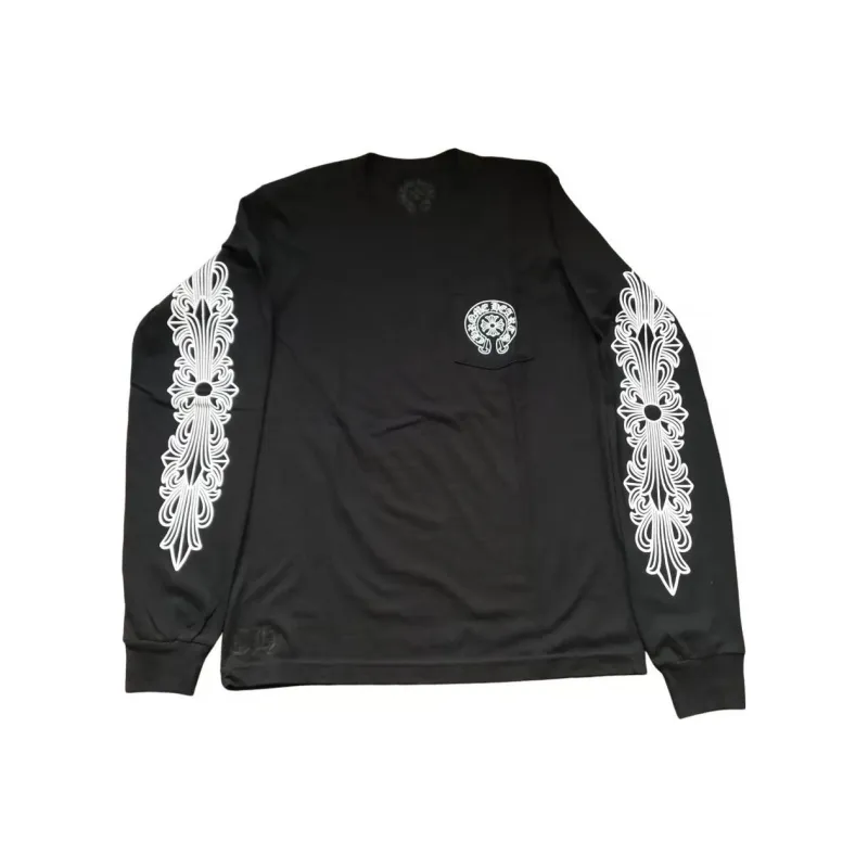 Chrome Hearts T-Shirts Men Black-0