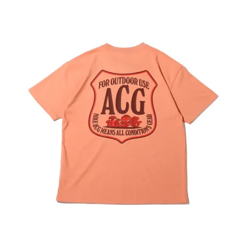 Nike ACG Drop Shoulder Sleeve T Shirt Men's Pink