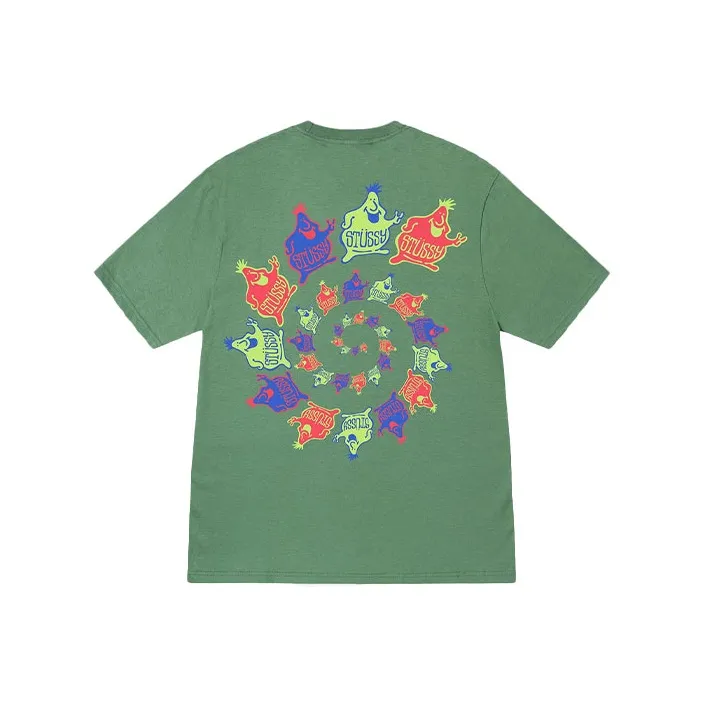 Stussy Mr. Blob Spiral Tee-4