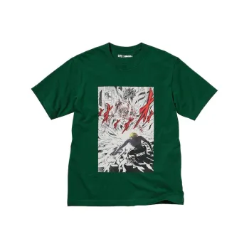 UNIQLO T Shirt Men's Dark Green