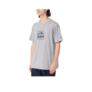 Columbia T-Shirts Men Cool Gray