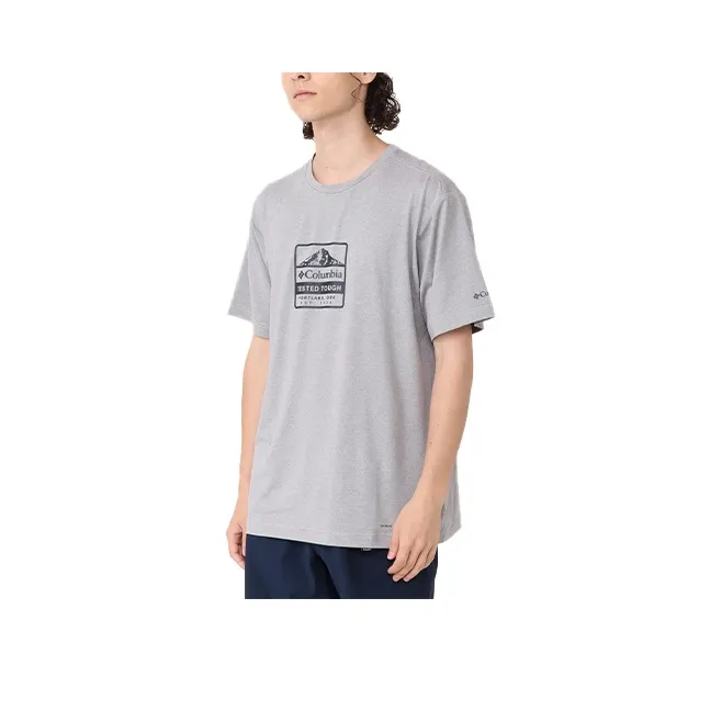 Columbia T Shirts Men Cool Gray-0