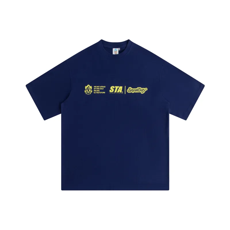 Snowday T Shirts Unisex Blue-0
