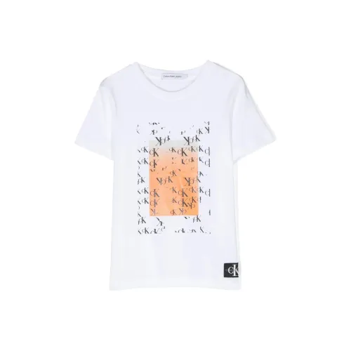 Calvin Klein T-Shirts Kids White