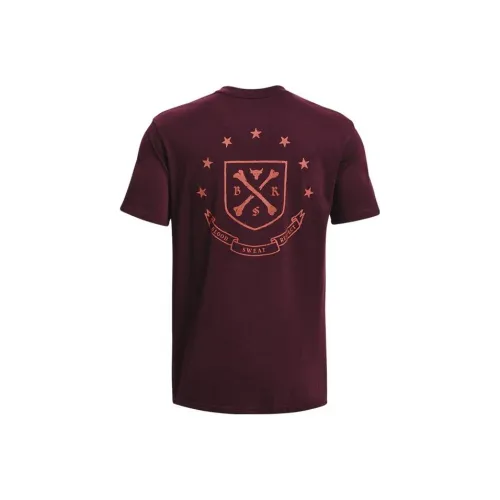 Under Armour Johnson T Shirts Men Chestnut
