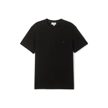 LACOSTE SS22 T Shirt Men's Black